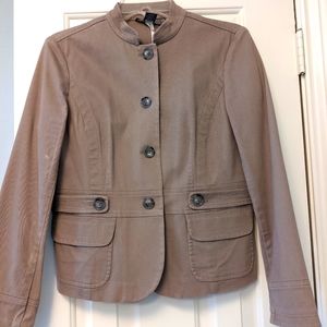 Tan Ann Taylor jacket, Petite 6